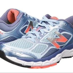 Women's new balance 860 V6 Stability W860BP6 Light Blue/Dragonfly size 7.5